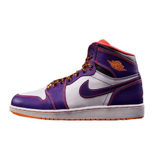 Boty Nike Air Jordan 1 Og Gs Tasmánský Ďábel Pro Muže Nachový Bílý