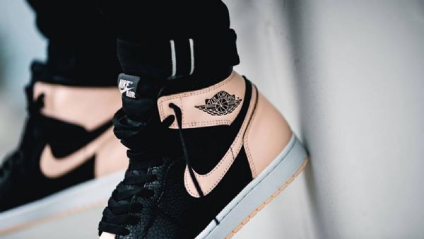 Boty Nike Air Jordan 1 Pro Muže Černá Růžová