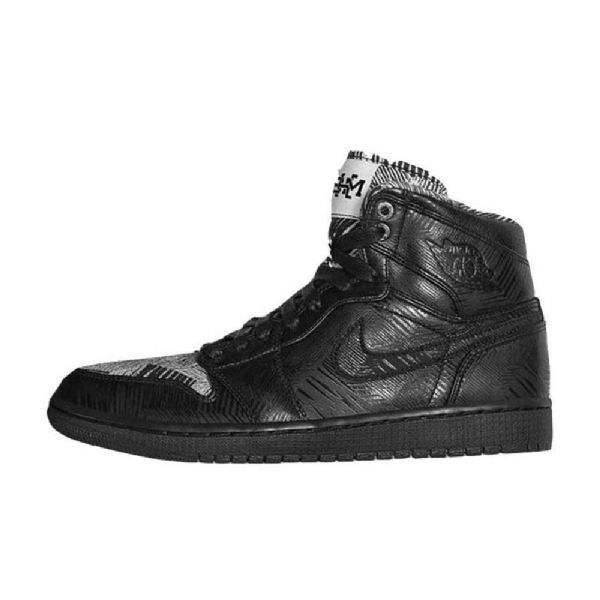Boty Nike Air Jordan 1 Retro High Tops History Month 2015 Pro Muže Černá