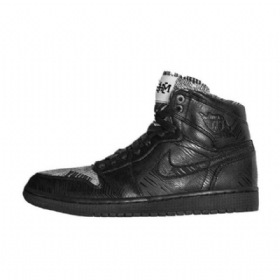 Boty Nike Air Jordan 1 Retro High Tops History Month 2015 Pro Muže Černá