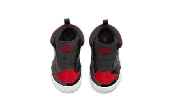 Boty Nike Air Jordan 1 Retro High Tops Og Do Postýlky Pro Děti Bílá Červená