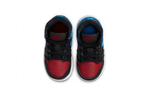 Boty Nike Air Jordan 1 Retro High Tops Og Td Pro Děti Černá Modrý