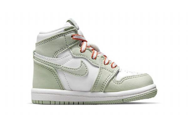 Boty Nike Air Jordan 1 Retro High Tops Og Td Pro Děti Mint Bílý