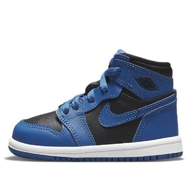 Boty Nike Air Jordan 1 Retro High Tops Og Td Pro Děti Tmavě Modré