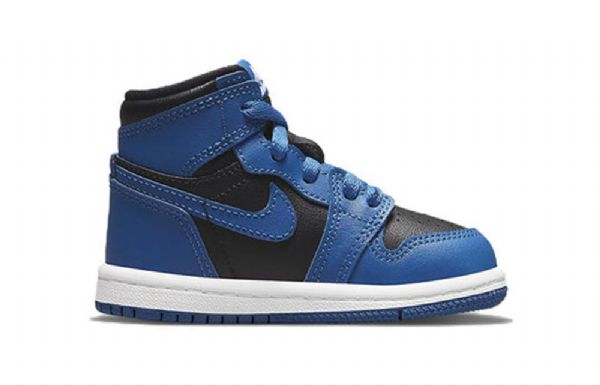 Boty Nike Air Jordan 1 Retro High Tops Og Td Pro Děti Tmavě Modré
