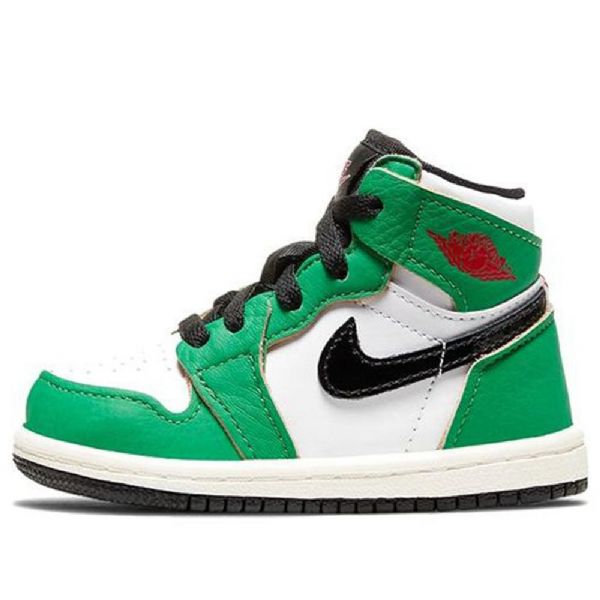 Boty Nike Air Jordan 1 Retro High Tops Og Td Pro Děti Zelené