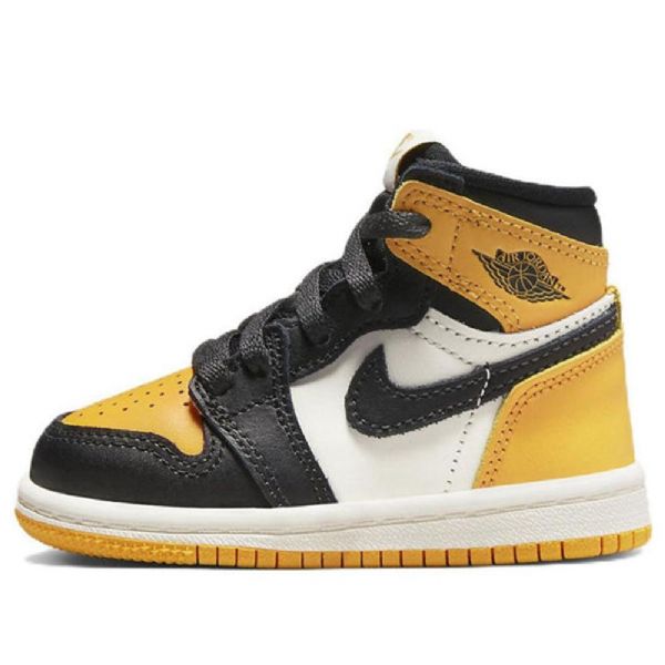 Boty Nike Air Jordan 1 Retro High Tops Og Td Pro Děti Žluté