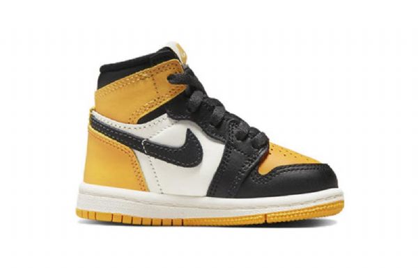 Boty Nike Air Jordan 1 Retro High Tops Og Td Pro Děti Žluté
