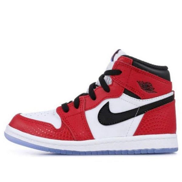 Boty Nike Air Jordan 1 Retro High Tops Td Pro Děti Červený Bílý