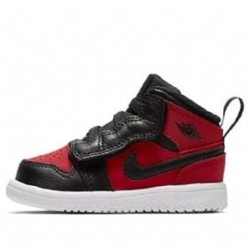 Boty Nike Air Jordan 1 Retro Mid Tops Alt Td Pro Děti Červené