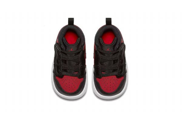 Boty Nike Air Jordan 1 Retro Mid Tops Alt Td Pro Děti Červené