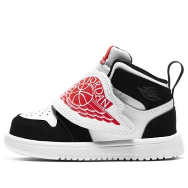 Boty Nike Air Jordan 1 Sky Logo Td Pro Děti Bílá Červená Černá