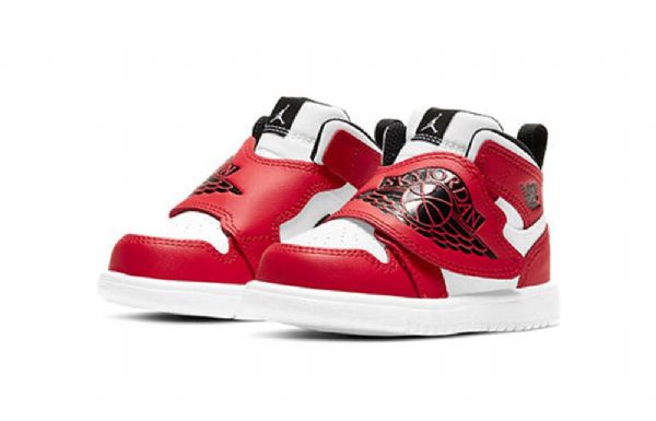 Boty Nike Air Jordan 1 Sky Logo Td Pro Děti Červená Černá Bílá