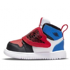 Boty Nike Air Jordan 1 Sky Logo Td Pro Děti Červená Modrá Bílá