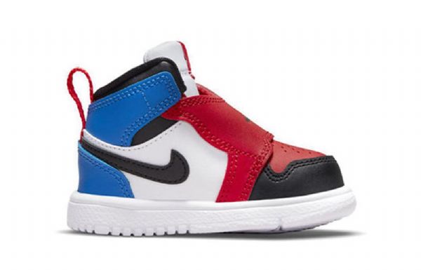 Boty Nike Air Jordan 1 Sky Logo Td Pro Děti Červená Modrá Bílá