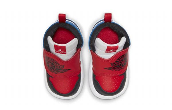 Boty Nike Air Jordan 1 Sky Logo Td Pro Děti Červená Modrá Bílá