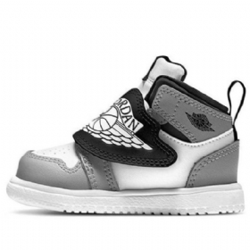 Boty Nike Air Jordan 1 Sky Logo Td Pro Děti Šedočerné