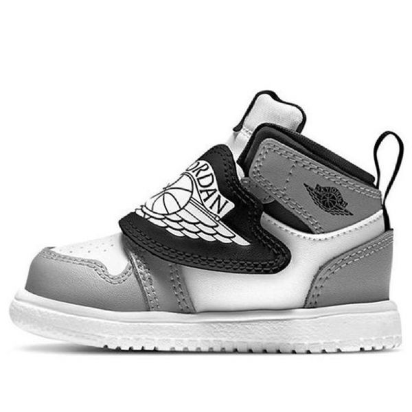 Boty Nike Air Jordan 1 Sky Logo Td Pro Děti Šedočerné