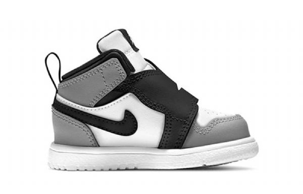 Boty Nike Air Jordan 1 Sky Logo Td Pro Děti Šedočerné