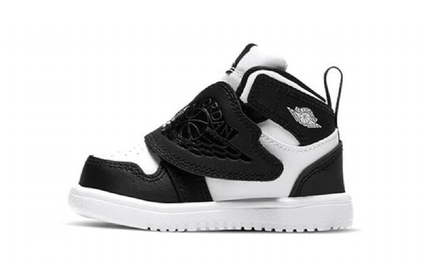 Boty Nike Air Jordan 1 Sky Pro Děti Černá Bílý