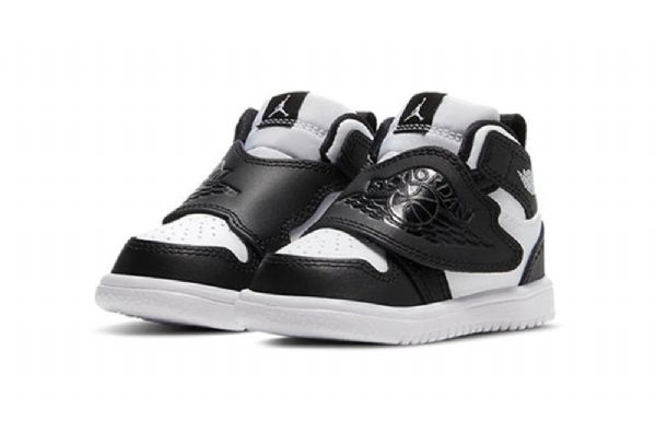 Boty Nike Air Jordan 1 Sky Pro Děti Černá Bílý
