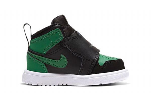 Boty Nike Air Jordan 1 Sky Pro Děti Černá Zelená