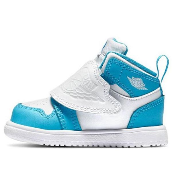 Boty Nike Air Jordan 1 Sky Td Pro Děti Bílá Modrá
