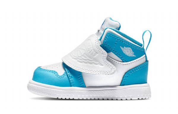 Boty Nike Air Jordan 1 Sky Td Pro Děti Bílá Modrá
