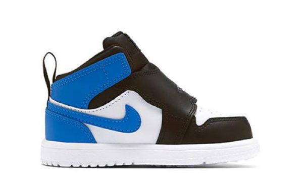 Boty Nike Air Jordan 1 Sky Td Pro Děti Černá Modrý Bílý