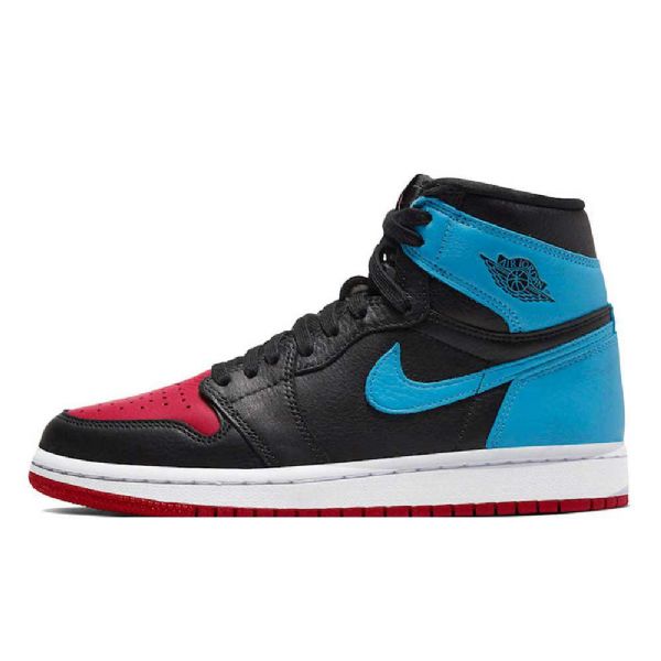 Boty Nike Air Jordan 1 Unc To Chicago Pro Muže Černá Modrý