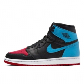 Boty Nike Air Jordan 1 Unc To Chicago Pro Muže Černá Modrý