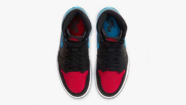 Boty Nike Air Jordan 1 Unc To Chicago Pro Muže Černá Modrý