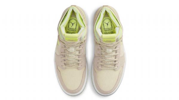 Boty Nike Air Jordan 1 Zoom cmft Lemon Twist Pro Muže Hnědý Mint