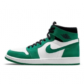 Boty Nike Air Jordan 1 Zoom Comfort Pro Muže Zelenobílé