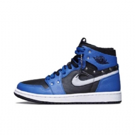 Boty Nike Air Jordan 1 Zoom Comfort Sisterhood Pro Ženy Modrá Černá