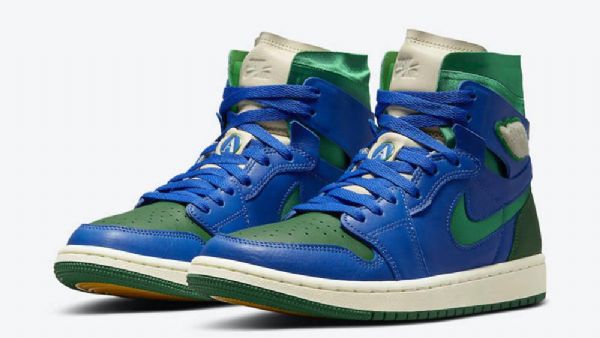 Boty Nike Aleali May Jordan 1 Zoom Comfort Califia Pro Muže Zelenomodré