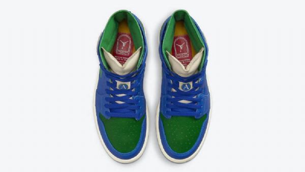 Boty Nike Aleali May Jordan 1 Zoom Comfort Califia Pro Muže Zelenomodré