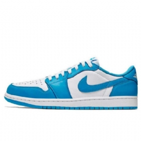 Boty Nike Sb Air Jordan 1 Low Tops Unc Pro Muže Modrý Bílý