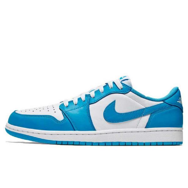 Boty Nike Sb Air Jordan 1 Low Tops Unc Pro Ženy Modrá Bílá