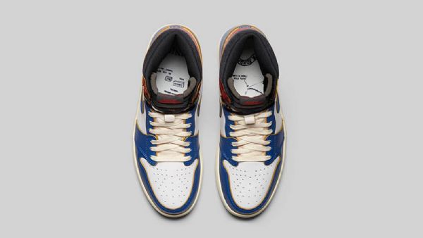 Boty Nike Union Jordan 1 Pro Muže Modré