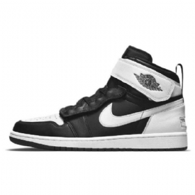 Dámské Boty Nike Air Jordan 1 Hi Flyease Černá Bílý