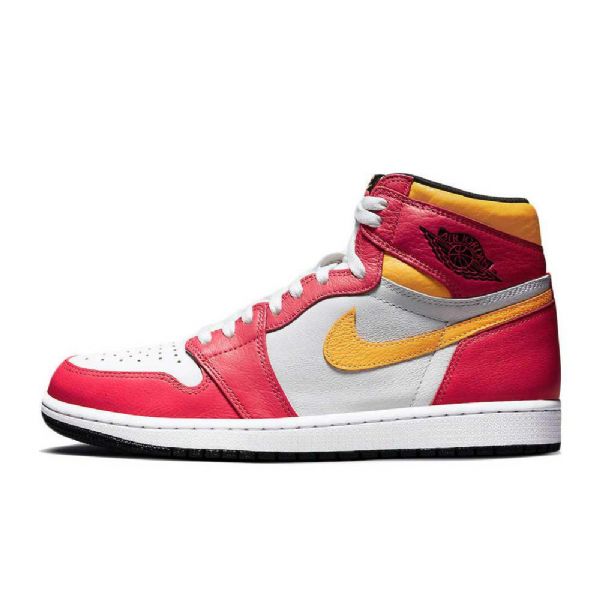 Dámské Boty Nike Air Jordan 1 High Tops Og Pro Ženy Světle Červené