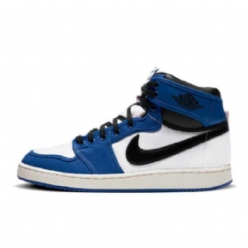 Dámské Boty Nike Air Jordan 1 Ko High Tops Storm Pro Ženy Modré