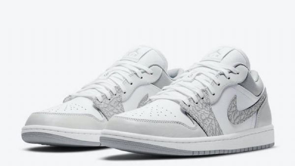 Dámské Boty Nike Air Jordan 1 Low Tops Elephant Print Berlin Pro Ženy