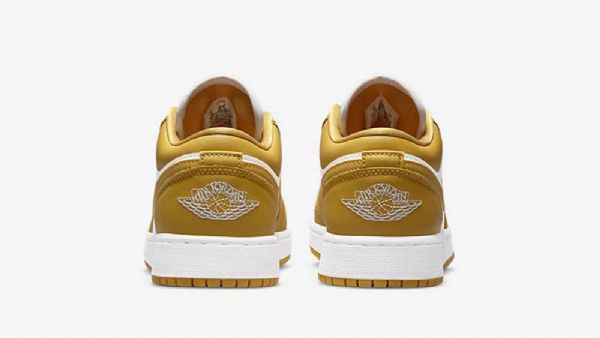 Dámské Boty Nike Air Jordan 1 Low Tops Gs Bílá Žlutá