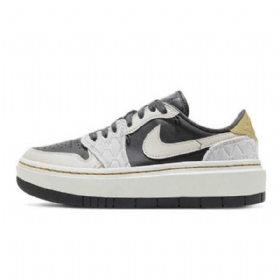 Dámské Boty Nike Air Jordan 1 Low Tops Lv8d Beads Černá Šedá