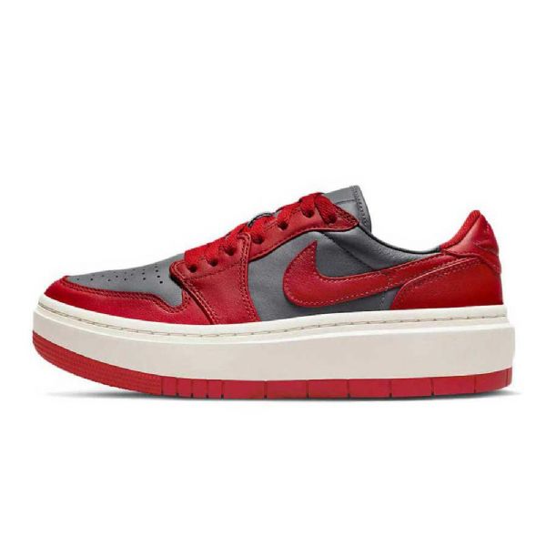 Dámské Boty Nike Air Jordan 1 Low Tops Lv8d Unlv Červený Šedá