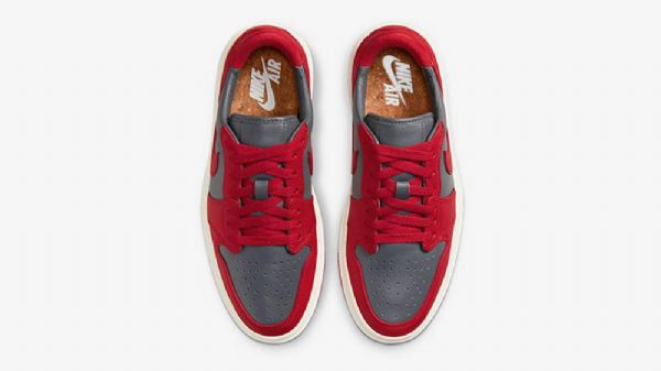 Dámské Boty Nike Air Jordan 1 Low Tops Lv8d Unlv Červený Šedá