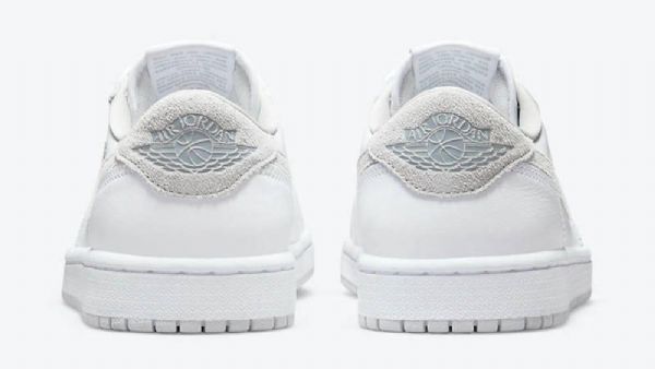 Dámské Boty Nike Air Jordan 1 Low Tops Og Pro Ženy Bílo-šedé