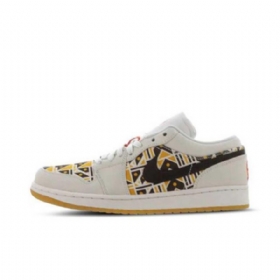 Dámské Boty Nike Air Jordan 1 Low Tops Quai 54 Oranžová